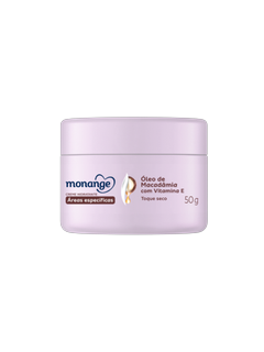 MONANGE HIDRATANTE ÁREAS ESPECÍFICAS MACADÂMIA 50G